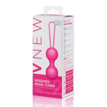 VNEW Розовые вагинальные шарики VNEW level 2