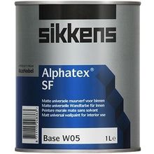 Sikkens Wood Coatings Alphatex SF 1 л белая база W05