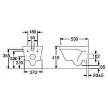 Унитаз подвесной Gustavsberg Hygienic Flush WWC 5G84HR01 безободковый