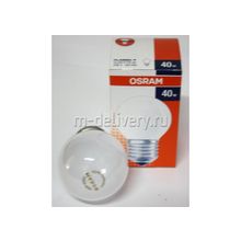 Лампа накаливания Osram Е-27 40W шарик матовый