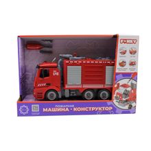 Машина пластиковая FUNKY TOYS пожарная (конструктор) 1:12