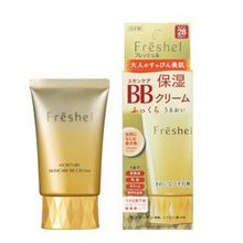 Увлажняющий ВВ-крем с гиалуроновой кислотой, 5 в 1 Kanebo "Freshel", Medium Beige, туба 50 гр