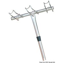 Osculati Rod holder AISI 316 Nr. 3 rods right, 41.167.71