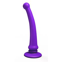 Lola toys Фиолетовый анальный стимулятор Rapier Plug - 15 см.