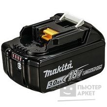 Makita Аккумулятор тип BL1830,18В,3Ач Li-ion,блистер,с индикатором 197600-6