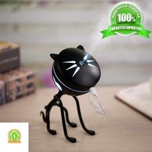 Увлажнитель-ароматизатор воздуха - Котик, чёрный