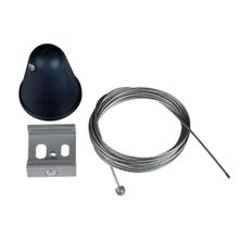 Uniel Набор для подвесного монтажа шинопроводов Uniel UFB-H41 Black 1 Polybag UL-00003666 ID - 263830
