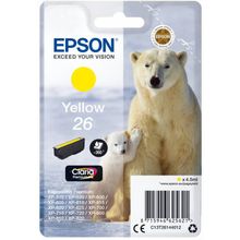 Картридж Epson T2614 желтый (C13T26144012)