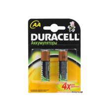 Аккумуляторы  DURACELL  HR6-2BL 2450mAh непредзаряженные (40 12600) Блистер  2 шт  (AA)
