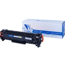 Картридж NVP совместимый HP CC532A Canon 718 Yellow для LaserJet Color CP2025 CP2025dn CP2025n MFP-C