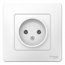 Розетка BLANCA, скрытый монтаж, белый |  код. BLNRS000011 |  Schneider Electric