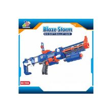 Автомат Blaze Storm с мягкими пулями на батарейках + фонарик Zecong Toys ZC7056 (ZC7056)