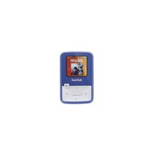 mp3 плеер 4Gb SanDisk Sansa Clip ZIP blue, синий