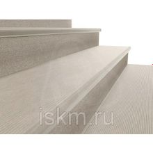 Профиль для ступеней из ДПК SW Radix Бело-Бежевый