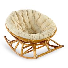 Кресло-качалка «Papasan», 23 03 К (подушка рогожка)