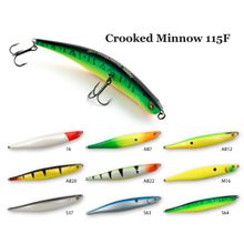 Воблер Raiden Crooked Minnow 115F