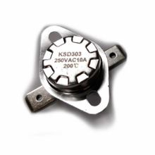 Термостат KSD303 10A, 200°С, биметаллический, самовозвратный, 310200