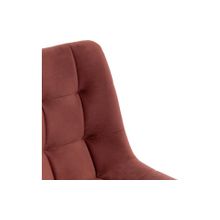 Tetchair Стул CHILLY (mod. 7095-1), коралловый barkhat 15  белый