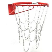 Антивандальная баскетбольная сетка 3мм из короткозвенной цепи для  No-7 и No-5, на 8 посадочных мест