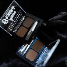 Art-Visage Двойные монохромные тени для бровей ICON BROWS  с кисточкой и пинцетом | Арт Визаж