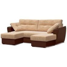 Фотопечать Диван-еврокнижка Берг 150 с пуфиком