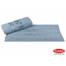 Махровое полотенце 70x140 "VERSAL", зелёное, 100% Хлопок