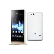 Sony Xperia Miro White Gold