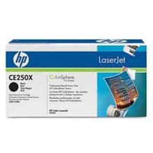Картридж HP Color LaserJet CE250X чёрный