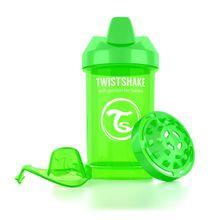 Twistshake Поильник Twistshake Crawler Cup. 300 мл. Зелёный (Sugarpuss). Возраст 8+m. Арт. 78061 78061
