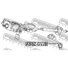 Вал Карданной Передачи Рулевой Нижний Suzuki Grand Vitara Escudo Jb416 Jb420 Jb627 2006-2014 Febest арт. ASSZGVJB