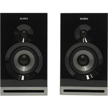 Колонки SVEN SPS-705  Black  (2x20W,  дерево,Bluetooth)