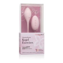 Вибромассажер Vibrating Remote Kegel Exerciser нежно-розовый