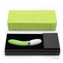 Lelo Перезаряжаемый вибромассажер Liv 2 Lime Green цвета лайма - 17,4 см. (зеленый)