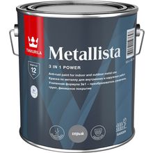 Тиккурила Metallista 2.5 л серая