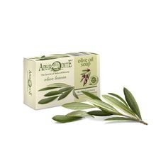Мыло оливковое с листьями оливы Aphrodite 100г