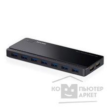 Tp-link UH720 Концентратор, 7 портов USB 3.0 Hub with 2 power charge ports 2.4A Max , Desktop, a 12V 4A Power Adapter included