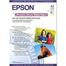 EPSON C13S041315 фотобумага глянцевая А3 (297 x 420 мм) 255 г м2, 20 листов