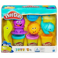 PLAY-DOH (Hasbro) Hasbro Play-Doh B1378 Игровой набор пластилина "Подводный мир" B1378