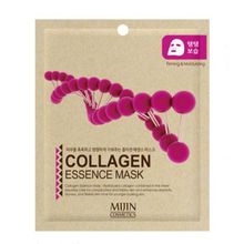 Маска для лица тканевая "Коллаген" Укрепление и увлажнение. Collagen Essence Mask 25гр
