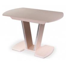 Домотека Стол обеденный Танго со стеклом ID - 341490