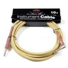 CUSTOM SHOP 10` ANGLE INSTRUMENT CABLE TWEED