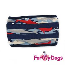 Трусики-полоска для собак ForMyDogs синие для мальчиков 327SS-2018