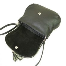 Кожаная сумка KSK 401.4 черная