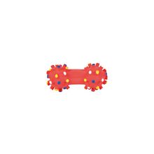 TRIXIE Игрушка для собак "Гантель игольчатая", латекс 10см