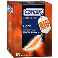 Презерватив Contex Lights особо тонкие 18 шт