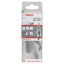 Bosch Ступенчатое сверло HSS M10-M40 16 ступеней (2608587427 , 2.608.587.427)