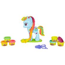 PLAY-DOH (Hasbro) Hasbro Play-Doh B0011 Игровой набор "Стильный салон Рэйнбоу Дэш" B0011