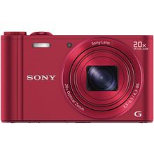 Фотоаппарат Sony Cyber-shot DSC-WX300 красный