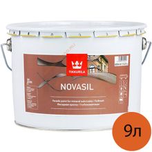 ТИККУРИЛА Новасил база MRА силиконовая фасадная краска (9л)    TIKKURILA Novasil base MRА силикон-модифицированная фасадная краска (9л)