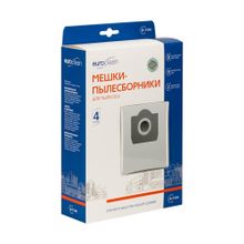 E-11 4 Мешки-пылесборники Euroclean синтетические для пылесоса, 4 шт